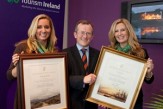 Tourism Ireland CEO presents Irish-American sisters with Certificates of Irish Heritage